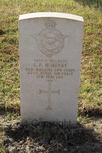 Ismailia War Memorial Cemetery - McHenry, Charles Frederick